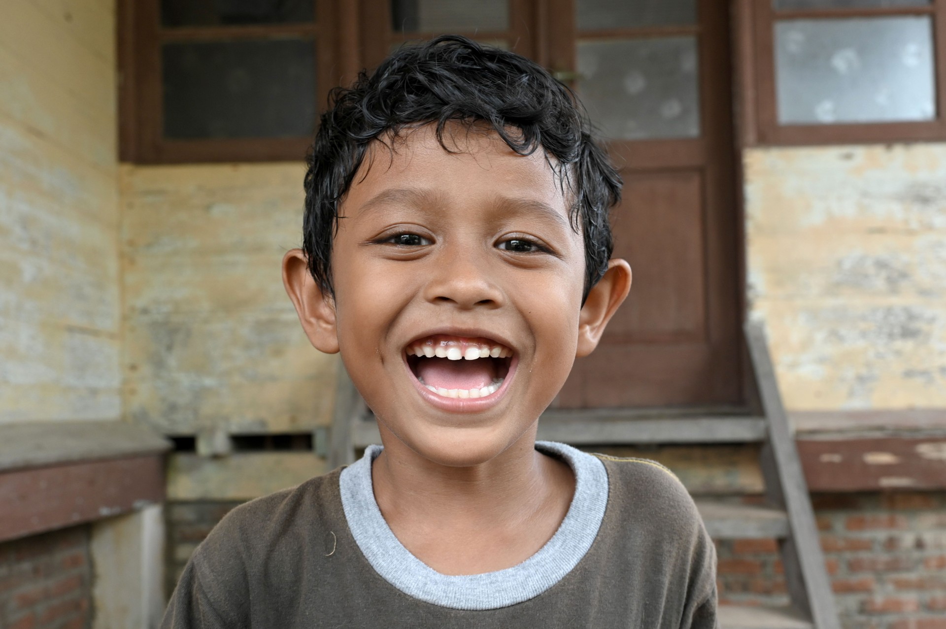 Portrait of Asian child